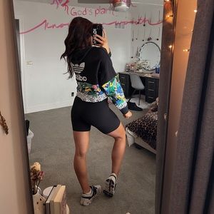 Adidas cropped hoodie